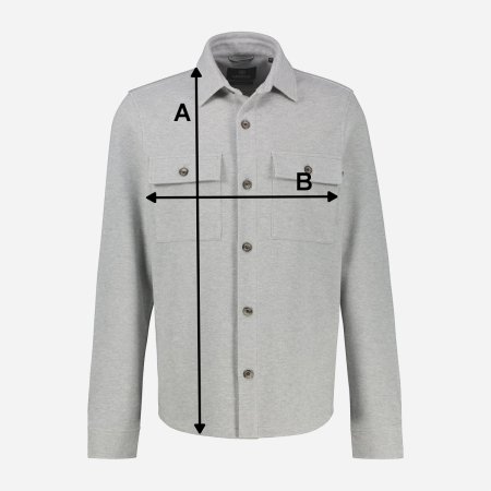 Veľkostná tabuľka - overshirt LERROS